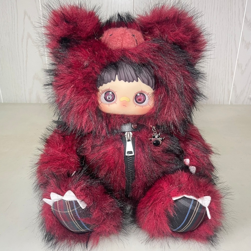 Maymei Rebel Doll Series 400% Rage Red Blind Box Confirmed Doll Figure Plush Toy